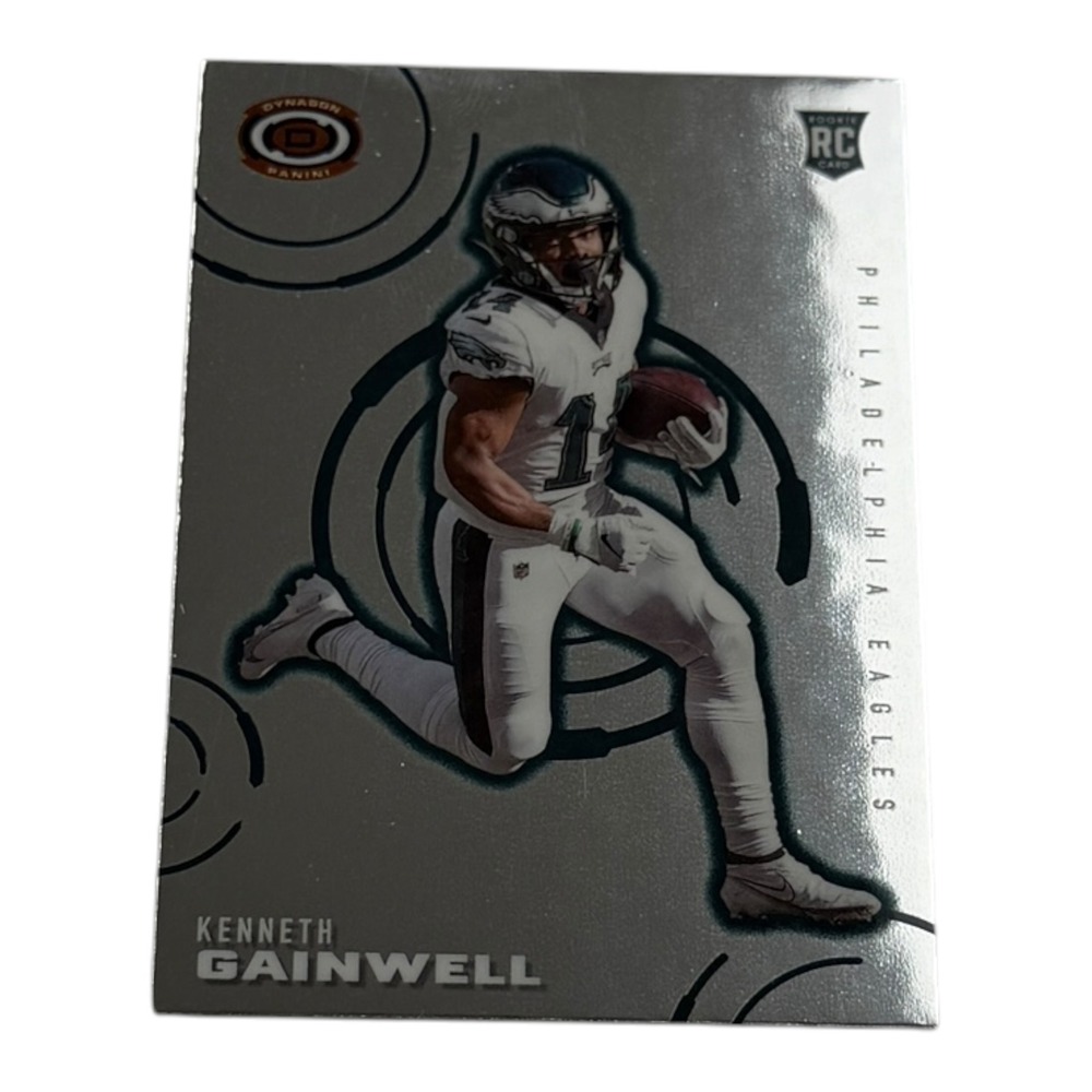 2021 Panini Chronicles Dynagon‎ Kenneth Gainwell Rookie Card RC D-13 Eagles NFL